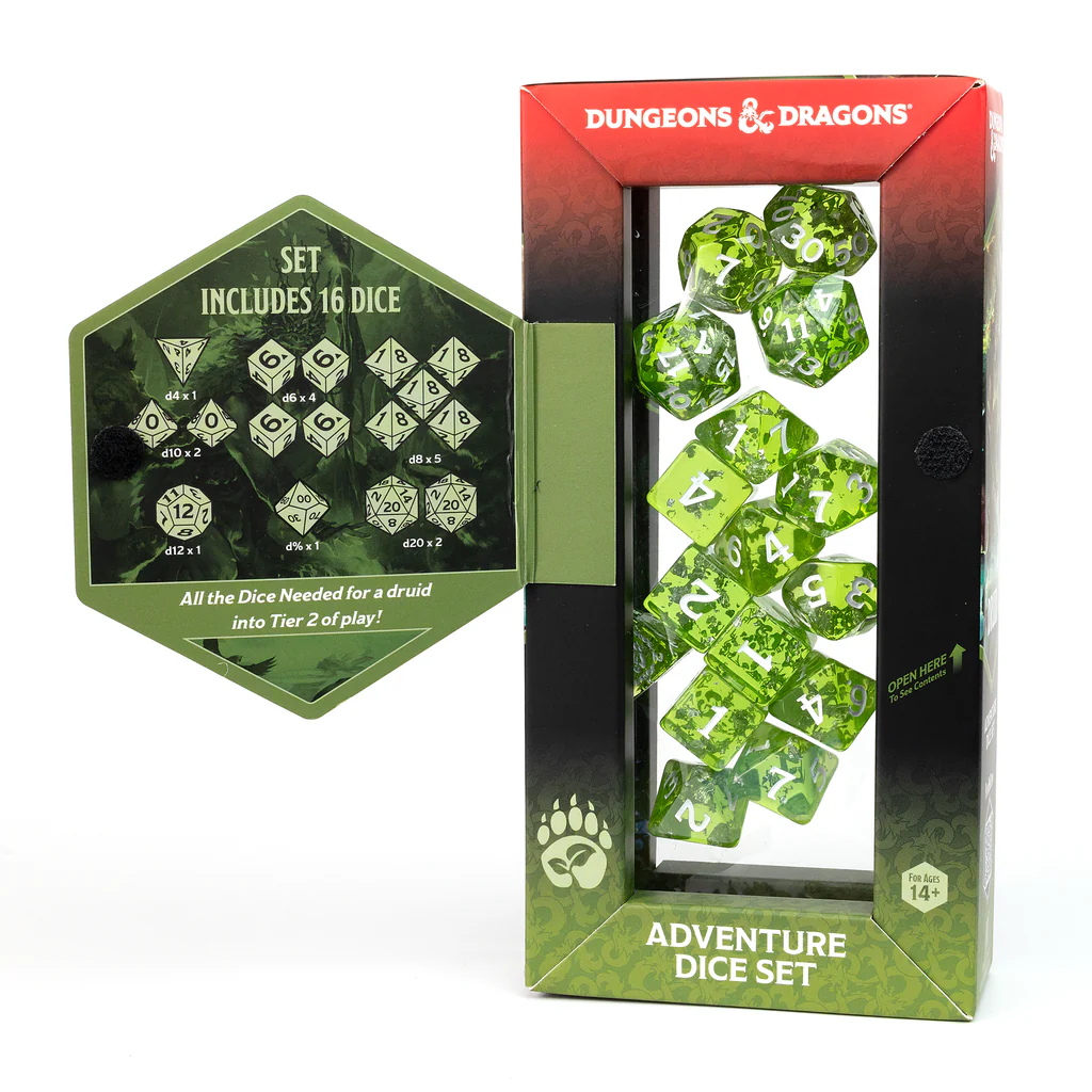 DND ADVENTURE DICE - DRUID