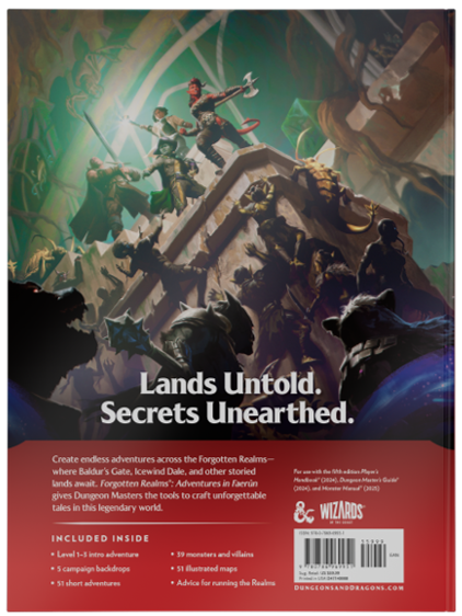 DND - ADVENTURES IN FAERUN HC (EN)