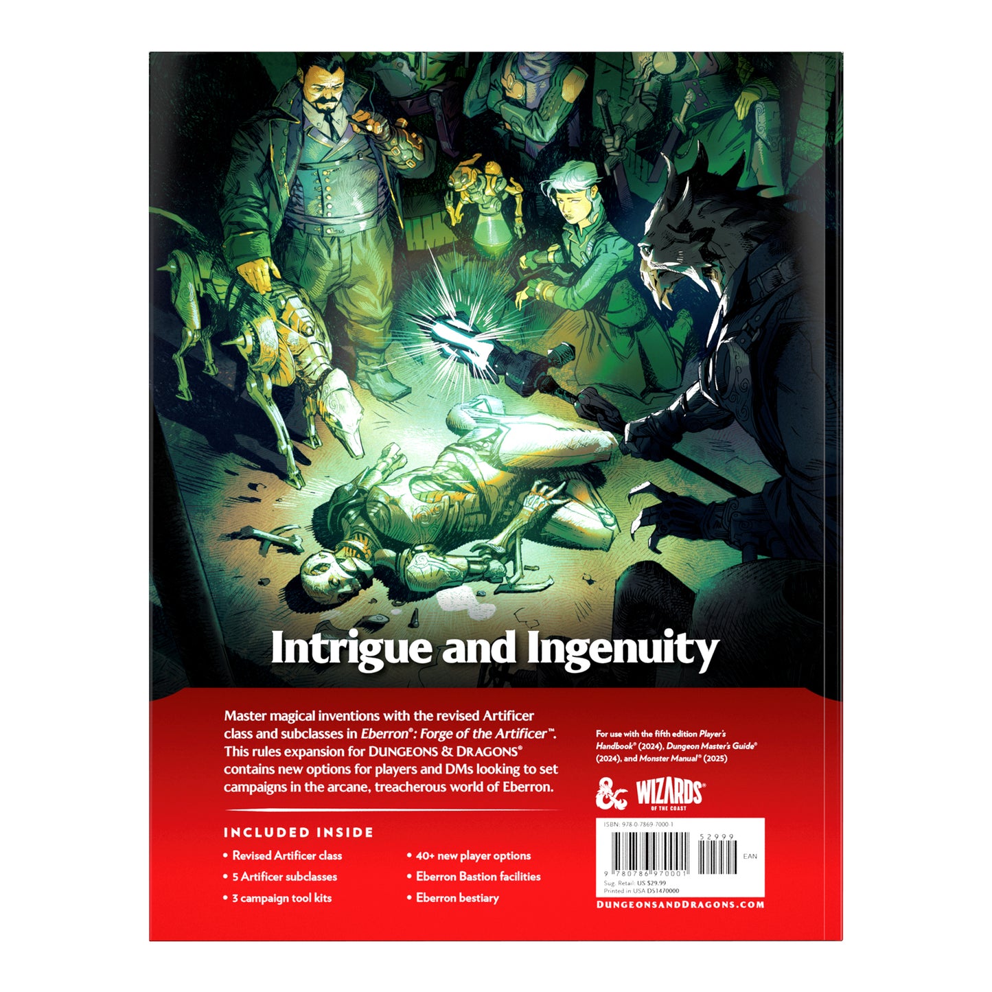 DND - EBERRON: FORGE OF THE ARTIFICER (EN)