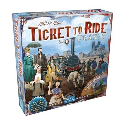 Ticket to Ride: Map #6 - France / Old West (ML)