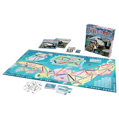 Ticket to Ride: Map #7 - Japan / Italy (ML)