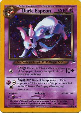 Dark Espeon - 4/105 - Holo - Unlimited