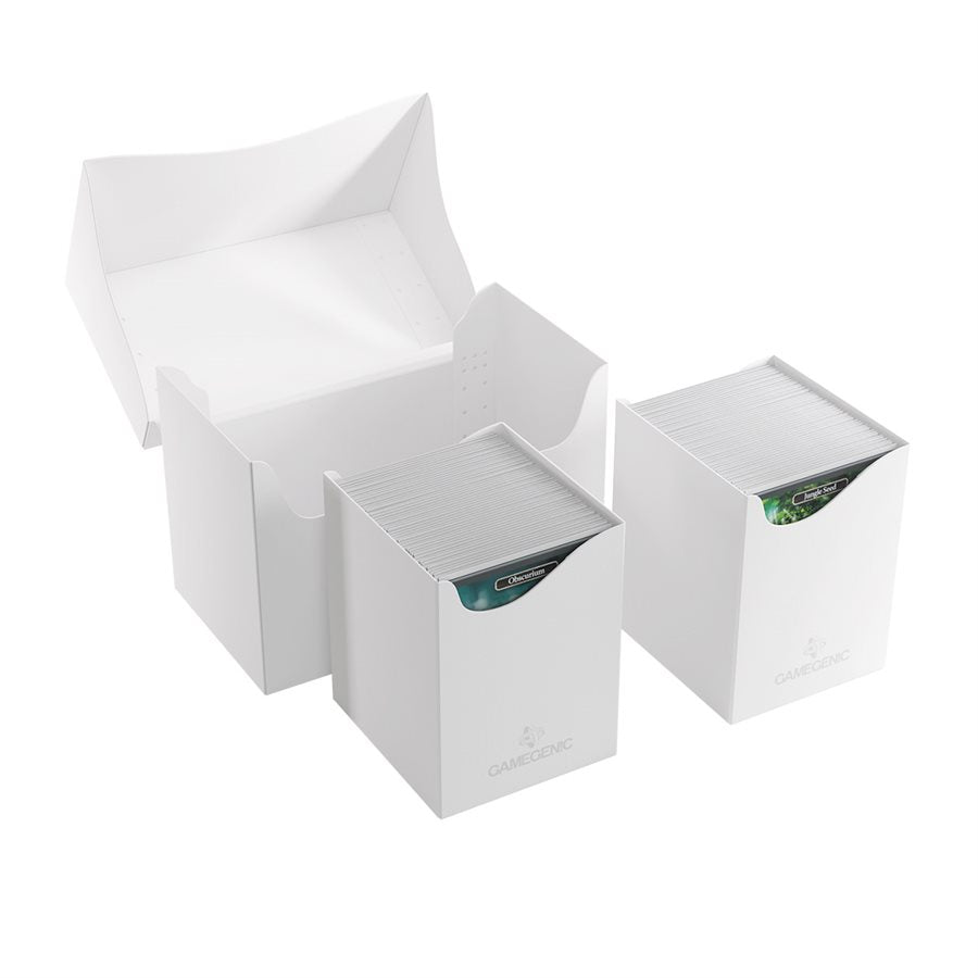 Deck Box: Double Deck Holder 200+XL: White (200 ct)