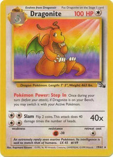 Dragonite - 19/62 - Rare - Unlimited
