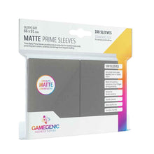 Gamegenic: Matte Prime Sleeves: Dark Grey (100)