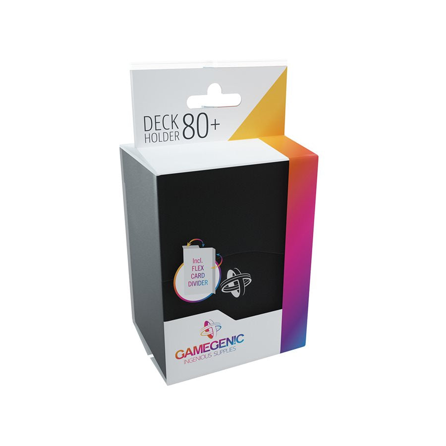 Deck Box: Deck Holder: Black (80 ct)