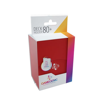 Deck Box: Deck Holder: Red (80 ct)