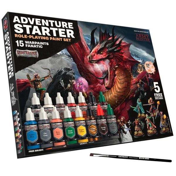 The Army Painter : Gamemaster : Ensemble de peinture pour jeux de rôle de démarrage d'aventure (FR)