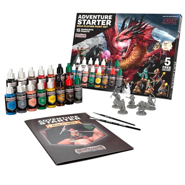 The Army Painter : Gamemaster : Ensemble de peinture pour jeux de rôle de démarrage d'aventure (FR)