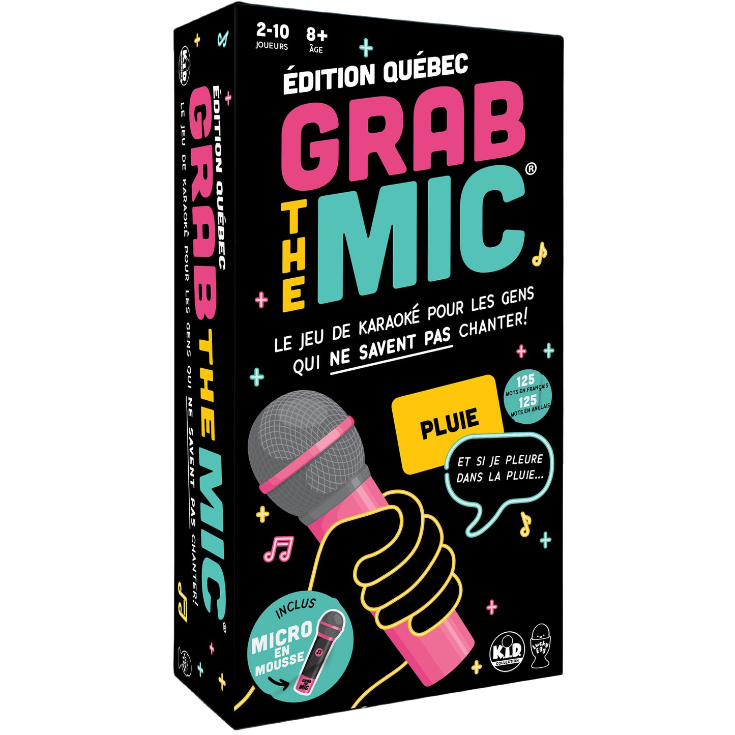 Jeu Grab the Mic - Édition Québec (FR)