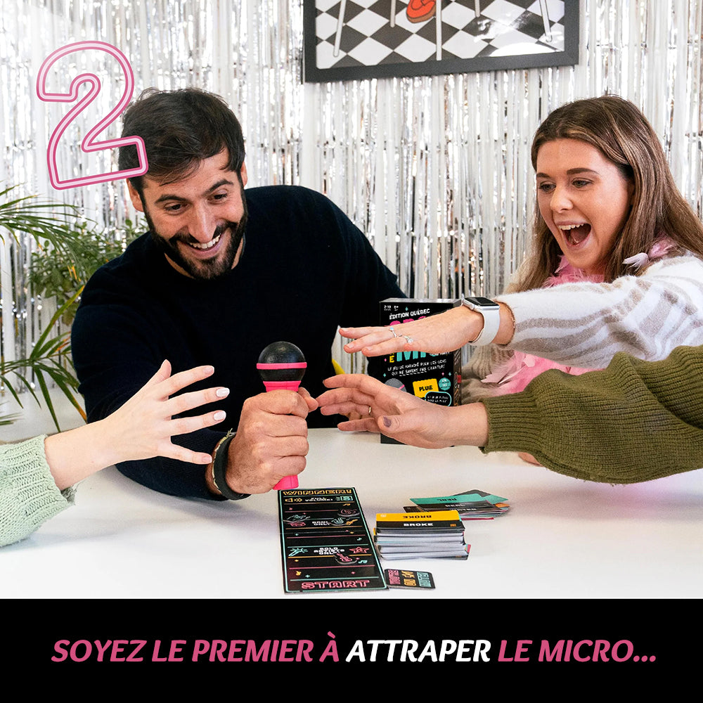 Jeu Grab the Mic - Édition Québec (FR)