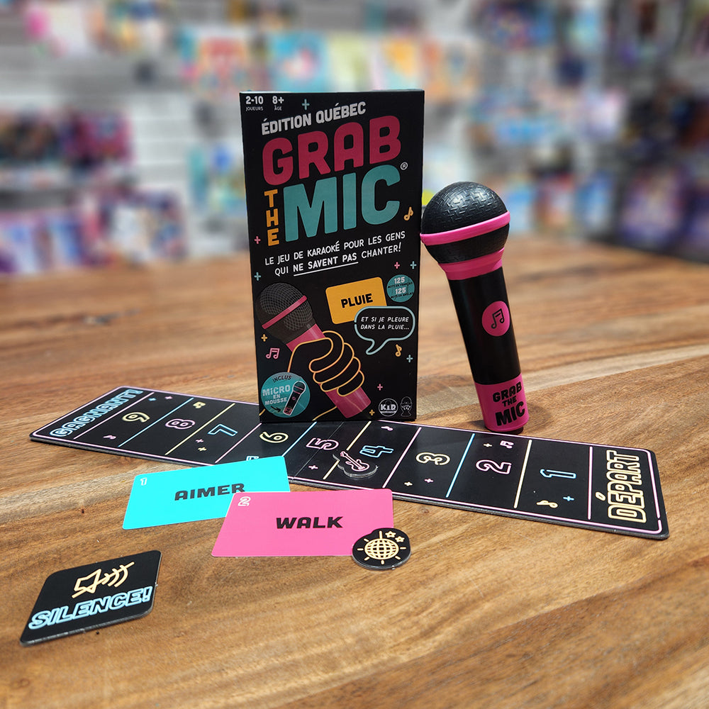 Jeu Grab the Mic - Édition Québec (FR)