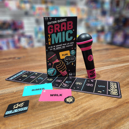 Jeu Grab the Mic - Édition Québec (FR)