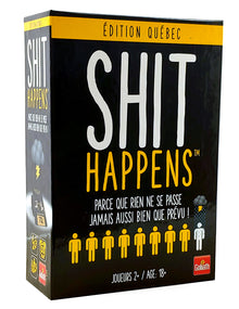 Jeu Shit Happens - Édition Québec (FR)