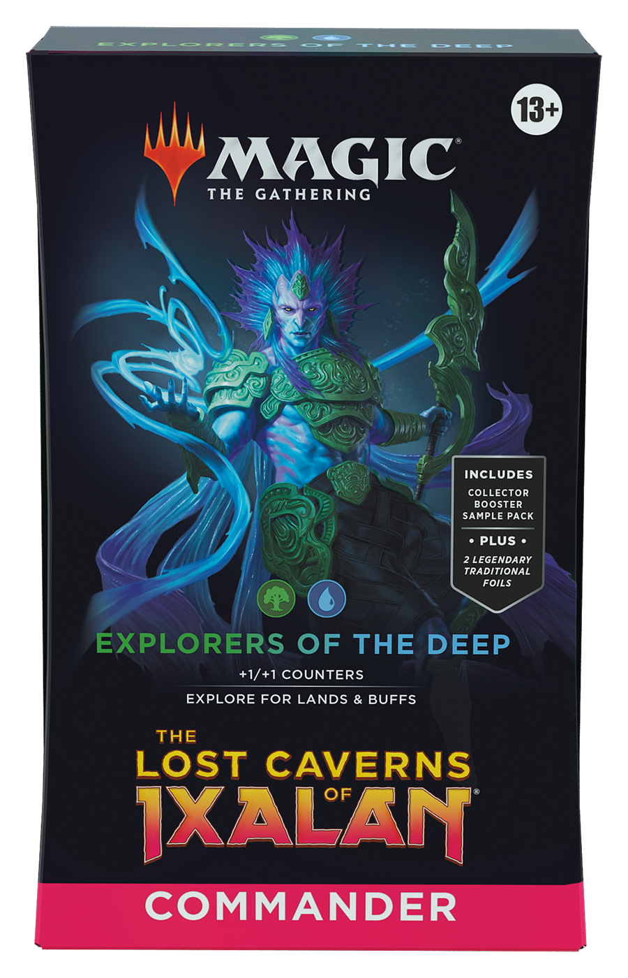 MTG : LOST CAVERNS OF IXALAN COMMANDER - EXPLORERS OF THE DEEP