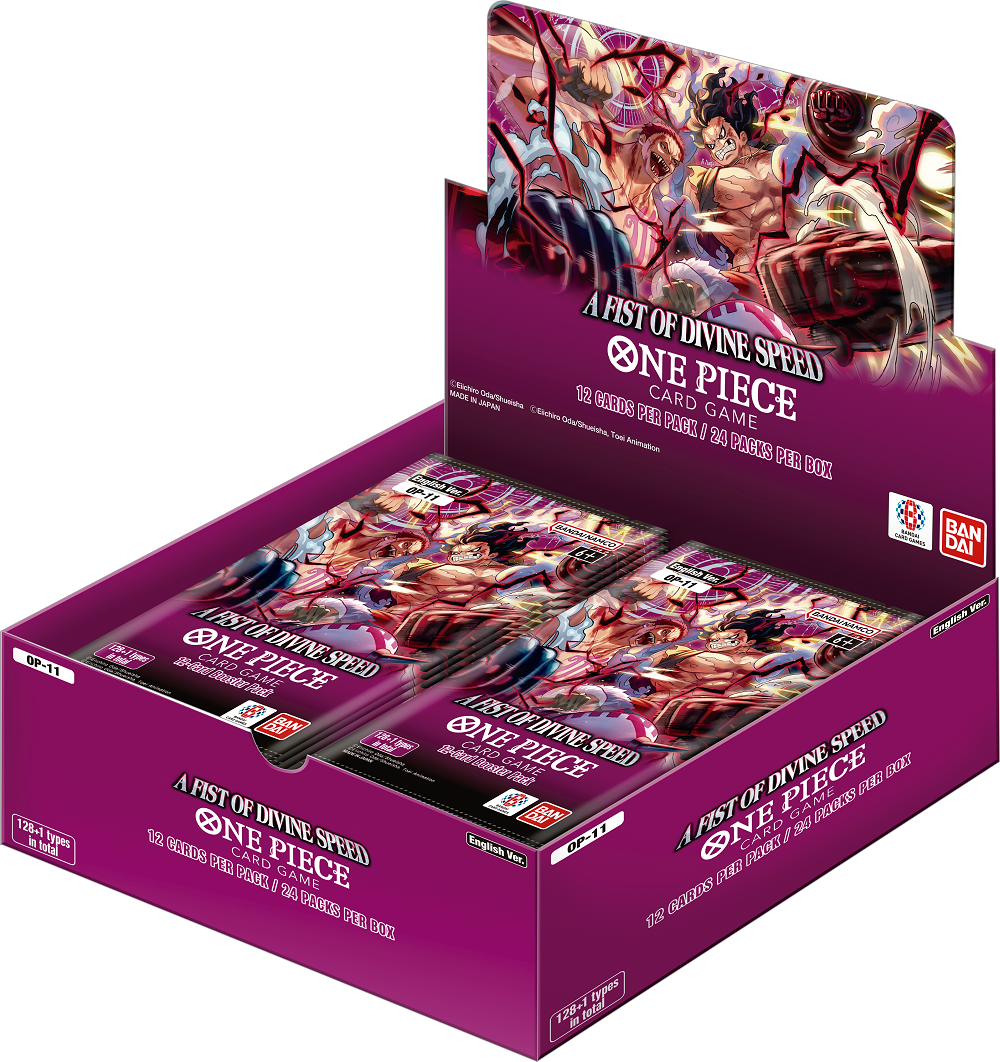 ONE PIECE OP-11 A FIST OF DIVINE SPEED BOOSTER BOX