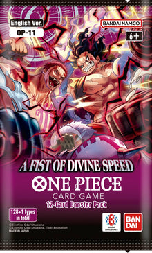 ONE PIECE OP-11 A FIST OF DIVINE SPEED BOOSTER BOX