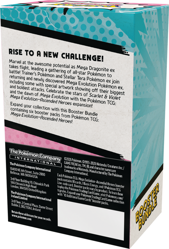 POKEMON : ASCENDED HEROES - BOOSTER BUNDLE