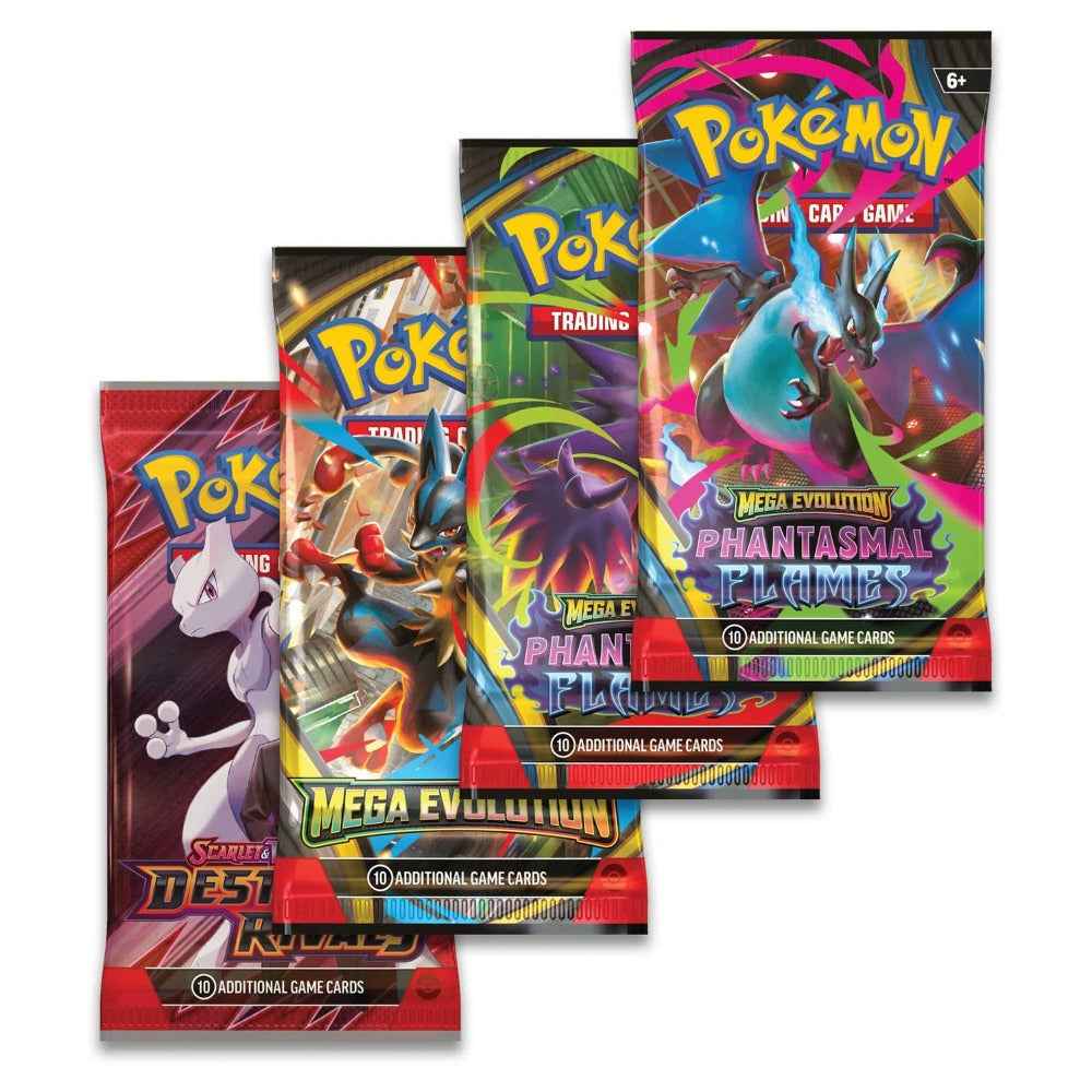 POKEMON - MEGA CHARIZARD Y EX TIN (Pre-Order)