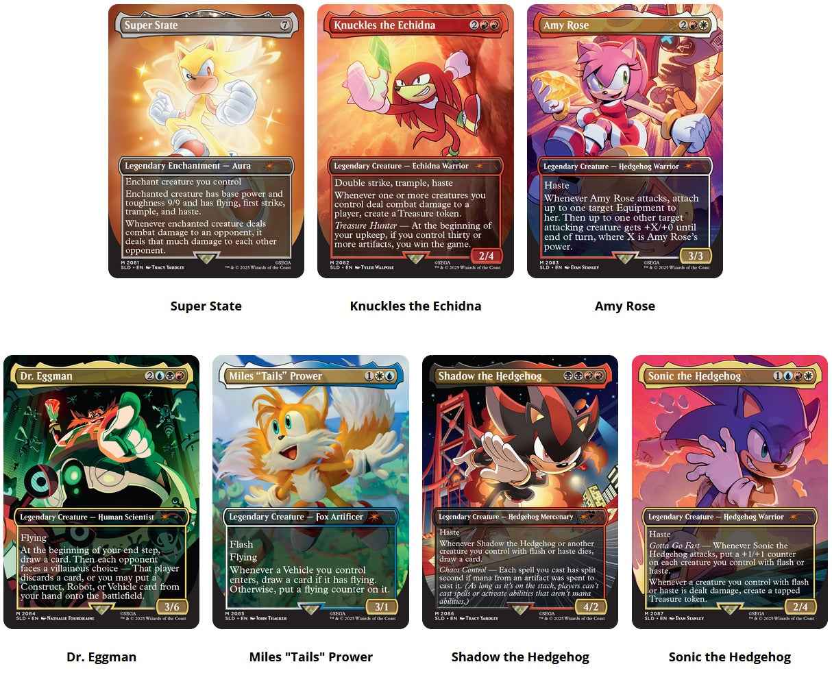 MTG : SECRET LAIR - SONIC LEGENDS REGULAR (NON-FOIL)