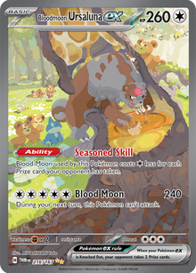 Bloodmoon Ursaluna ex - 216/167 - Special Illustration Rare