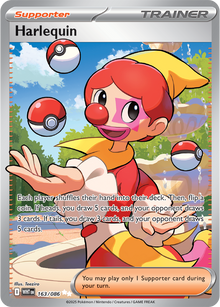 Harlequin - 163/086 - Full Art Ultra Rare