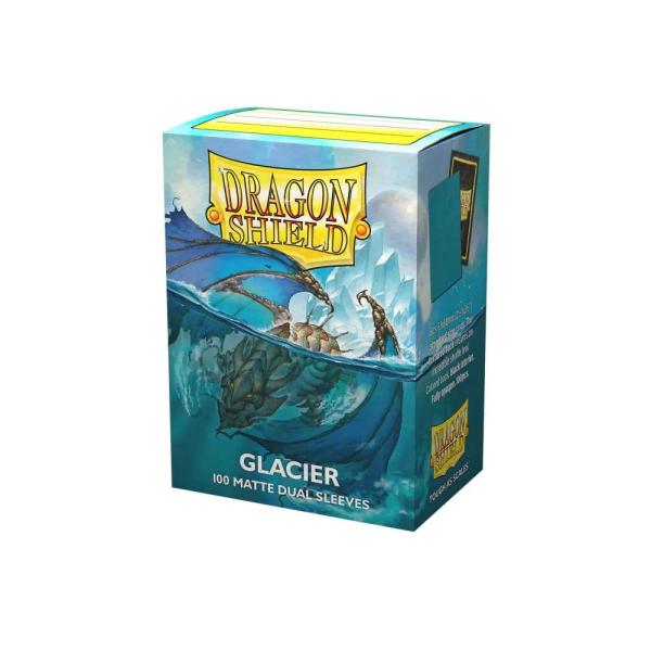 DRAGON SHIELD - MATTE DUAL GLACIER MINIOM (100ct)