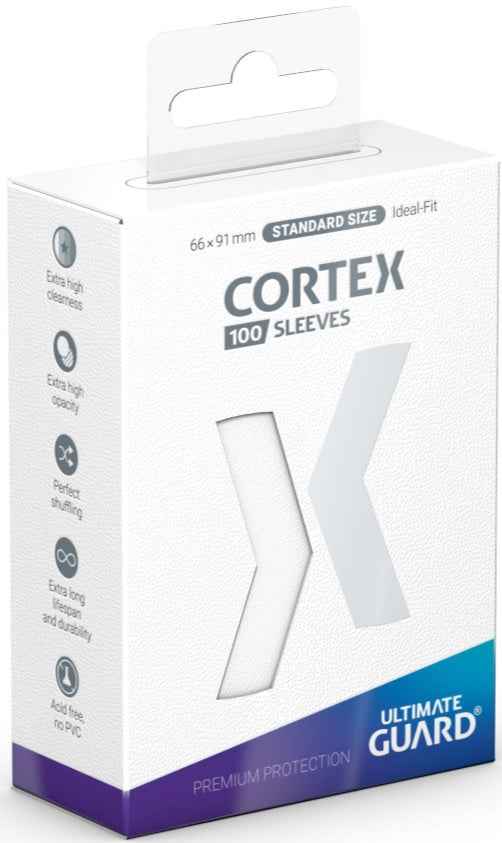 UG SLEEVES CORTEX STANDARD GLOSSY - WHITE (100CT)