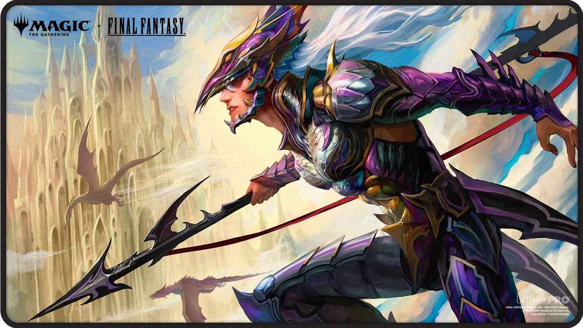 UP PLAYMAT - MTG UNIVERSES BEYOND FINAL FANTASY BLACK STITCHED PREMIUM X