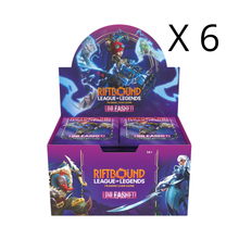 RIFTBOUND : UNLEASHED - BOOSTER DISPLAY (CASE OF 6) (Pre-Order)