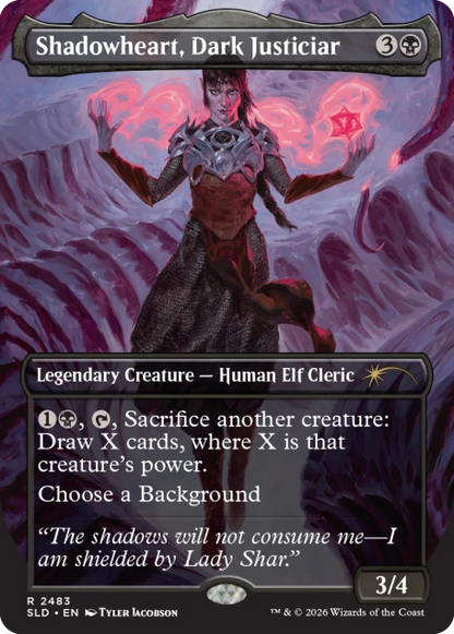 MTG Secret Lair x Dungeons & Dragons®: Shadowheart's Devotion