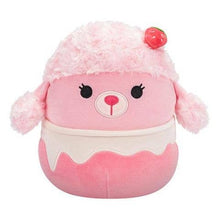 Squishmallows Plush Toy 8" Chloe Strawberry Milkshake Poodle - QuestChest