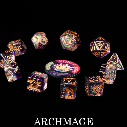 Archmage - 11 Dice Set - QuestChest