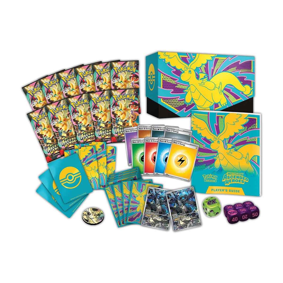 Pokemon - Mega Evolution Ascended Heroes - Pokémon Center Elite Trainer Box