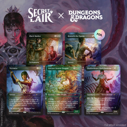 MTG Secret Lair x Dungeons & Dragons®: Shadowheart's Devotion