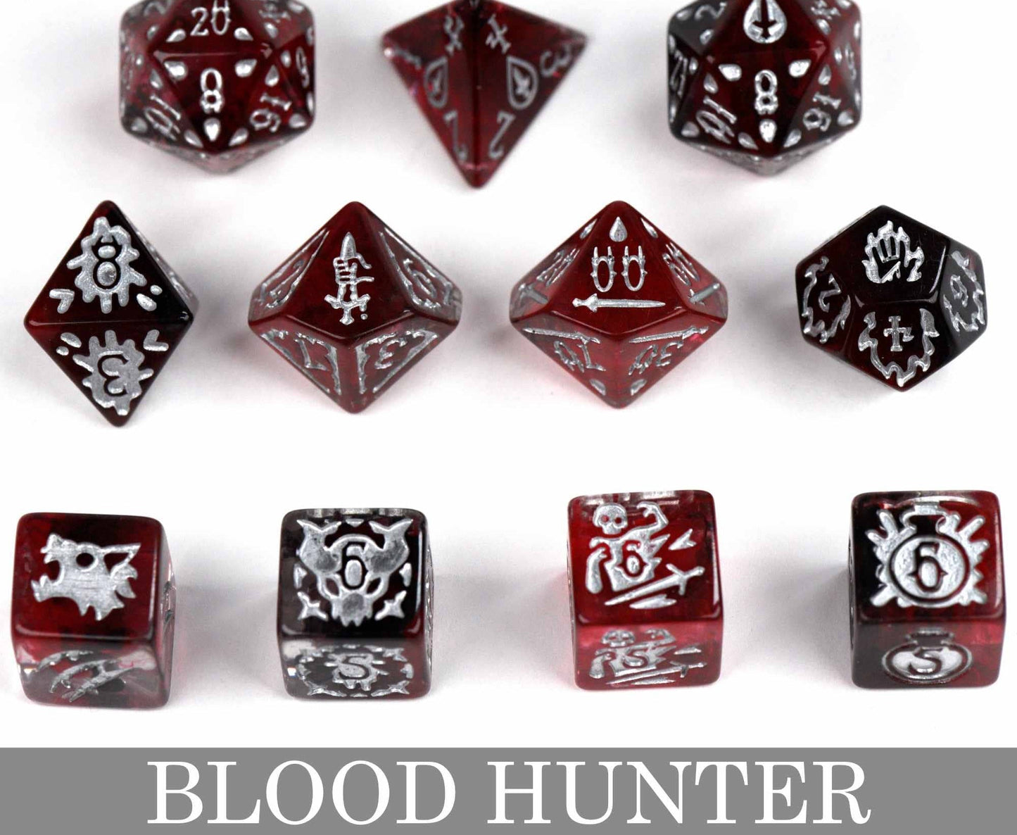 Blood Hunter - 11 Dice Set - QuestChest