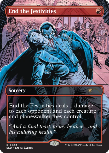 MTG Secret Lair x Dungeons & Dragons®: Strahd's Descent