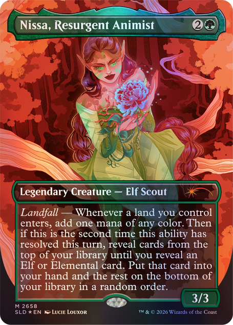 MTG - SECRET LAIR - WILD IN BLOOM FOIL EDITION