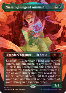 MTG - SECRET LAIR - WILD IN BLOOM FOIL EDITION