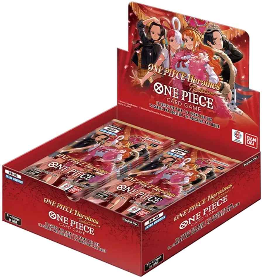 ONE PIECE EB-03 EXTRA BOOSTER - HEROINES EDITION BOOSTER BOX