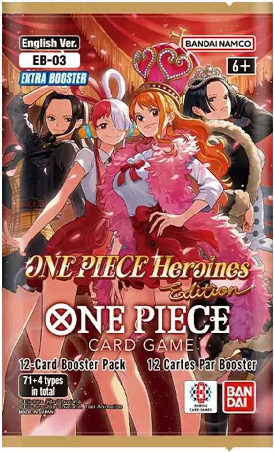 ONE PIECE EB-03 EXTRA BOOSTER - HEROINES EDITION BOOSTER BOX
