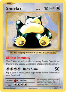 Snorlax - XY179 - Holo Promo