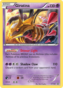 Giratina - XY184 - Holo Rare Promo
