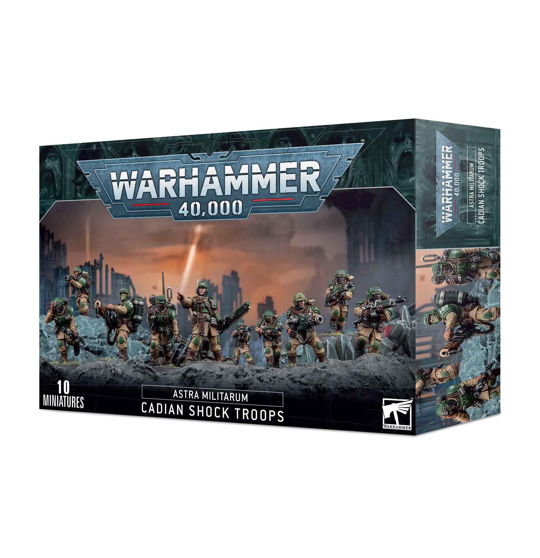 WARHAMMER 40K - Cadian Shock Troops