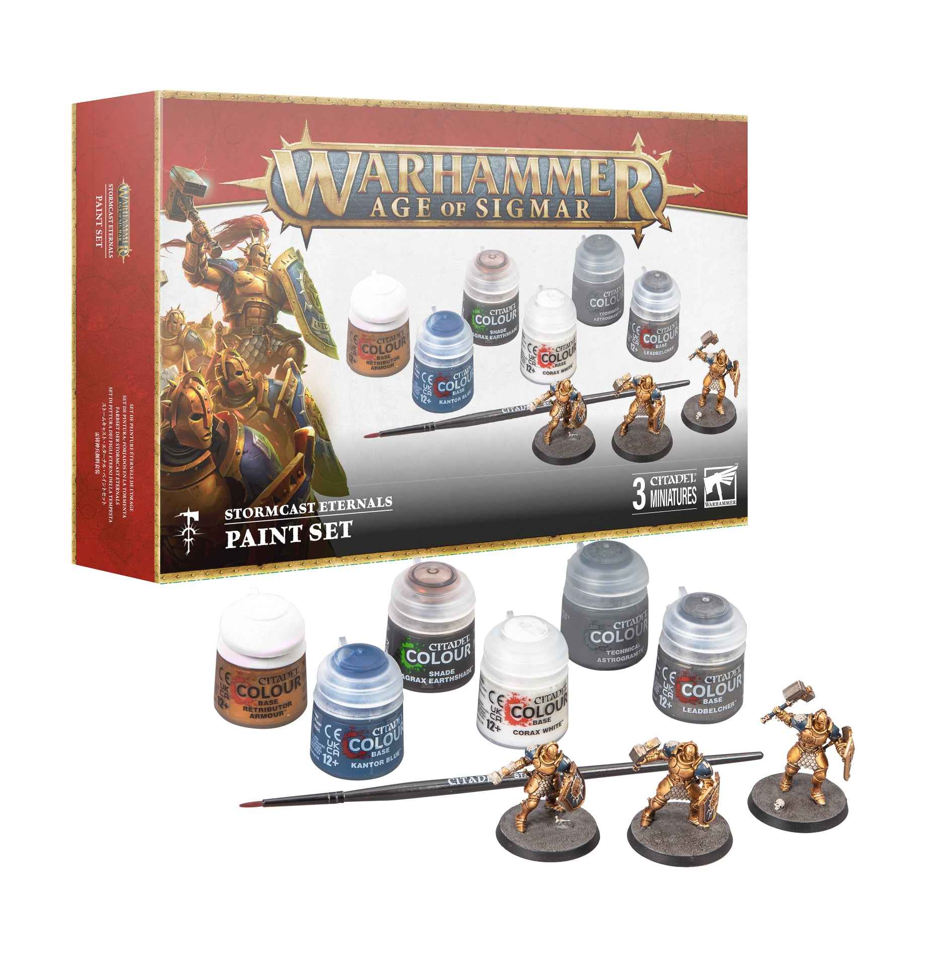 WARHAMMER AGE OF SIGMAR - Stormcast Eternals Paint Set