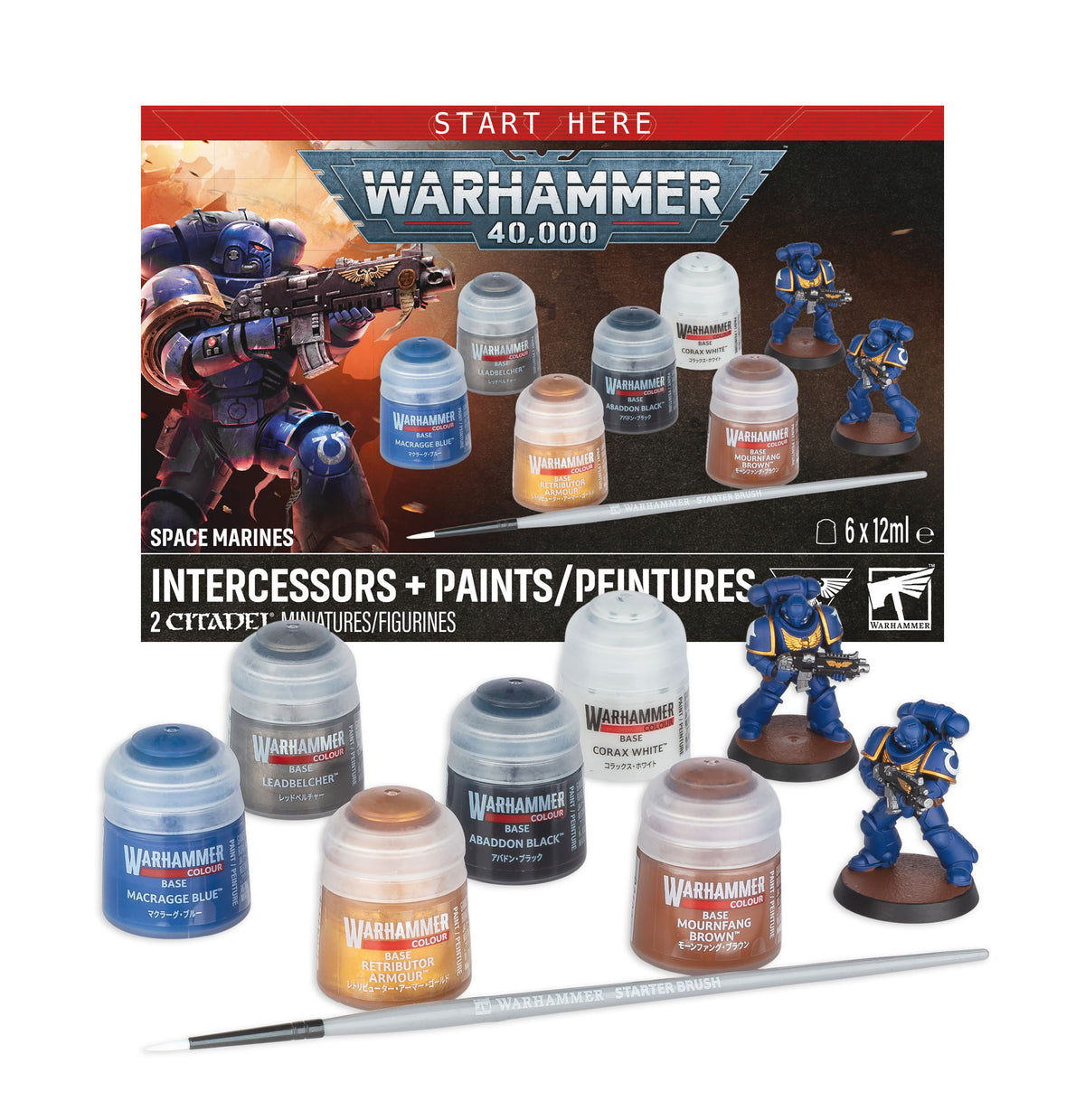 WARHAMMER 40K - Intercessors + Paints