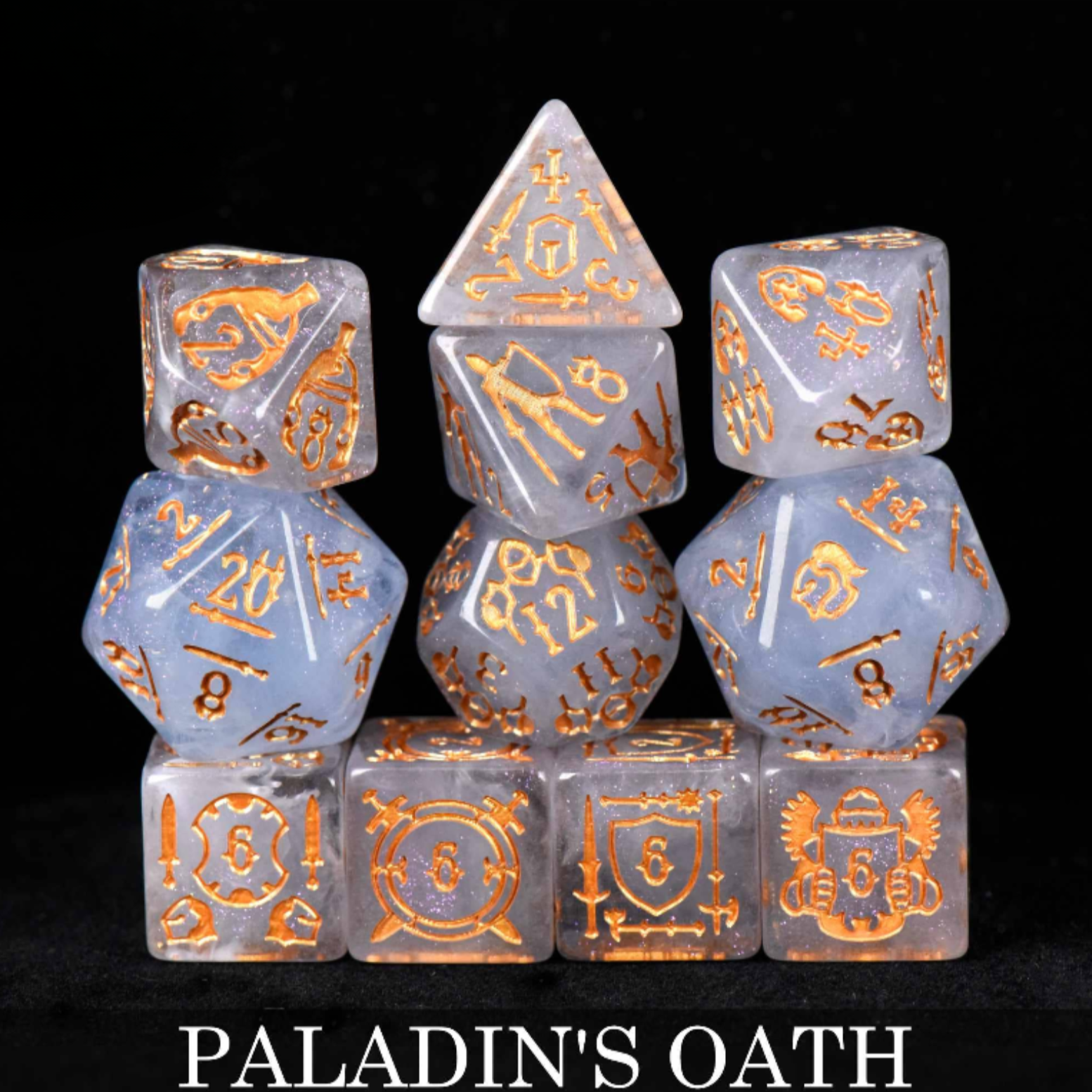 Paladin's Oath - 11 Dice Set