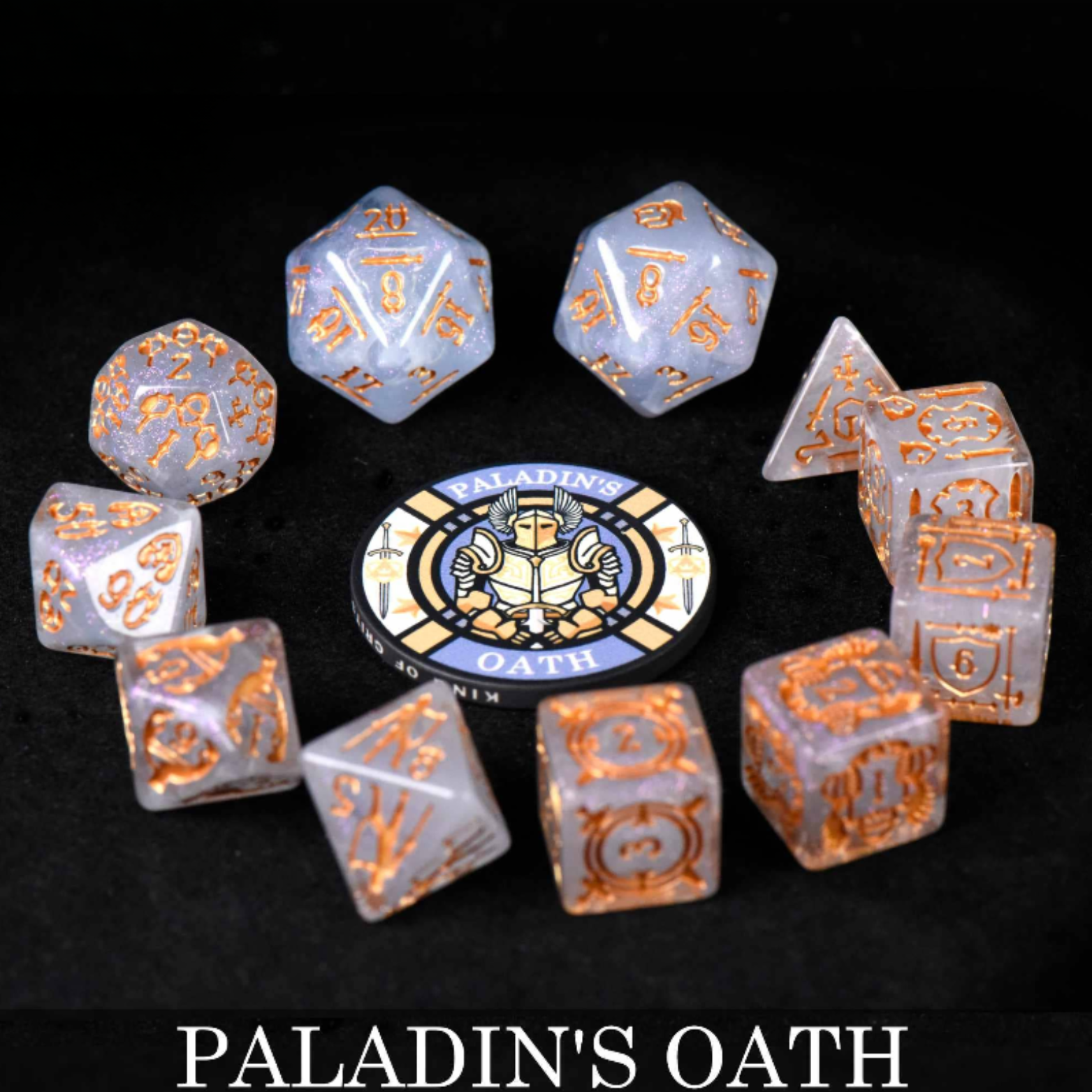 Paladin's Oath - 11 Dice Set
