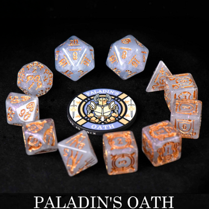 Paladin's Oath - 11 Dice Set