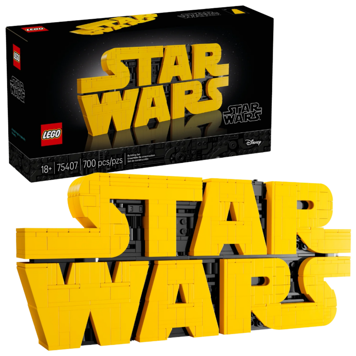 LEGO Brick-Built Star Wars™ Logo (75407)